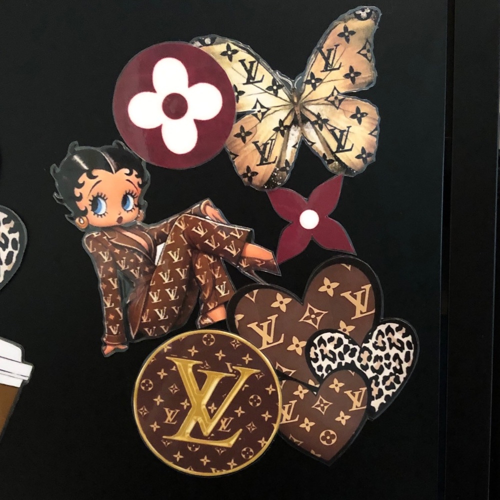 Designer-Inspired Monogram Magnet Set